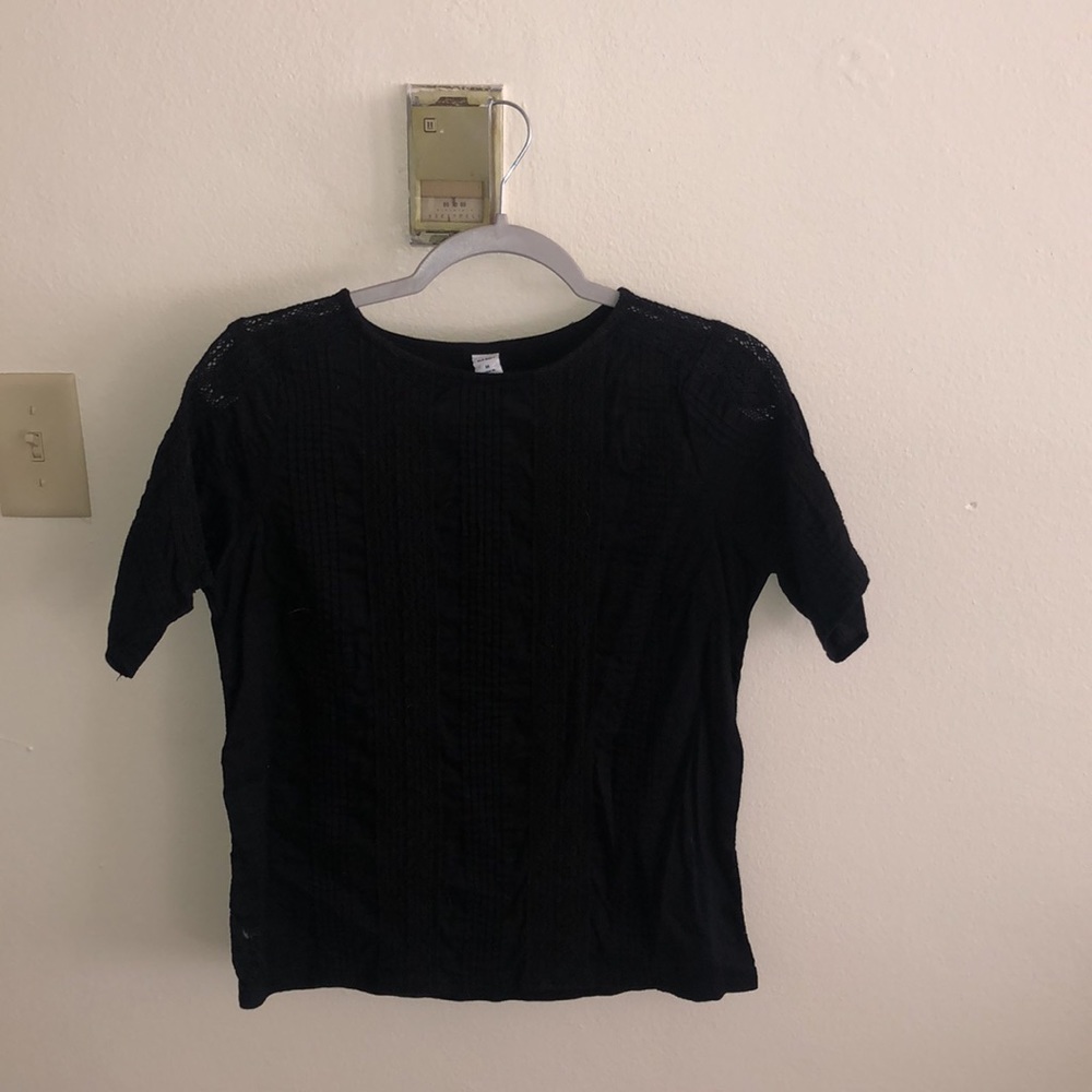 Lace detailed women’s short sleeved shit